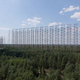 Imagen para el artículo titulado Esta gigantesca antena abandonada fue un radar secreto soviético oculto en los bosques de Chernobyl
